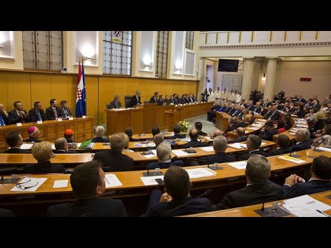 Κροατία: Ομόφωνα υπέρ της διάλυσης του Κοινοβουλίου ψήφισαν οι βουλευτές