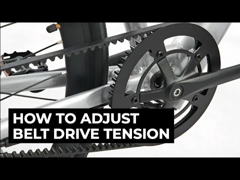 How to Adjust the Belt Drive on Rize Fixie