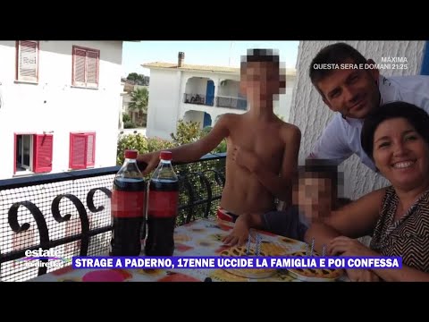 Il 17enne di Paderno: "Vivo un malessere", la strage senza movente - Estate in diretta  02/09/2024