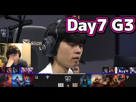 DRX vs RGE | Day7 G3 | 世界大会2022 Group Stage 日本語実況解説