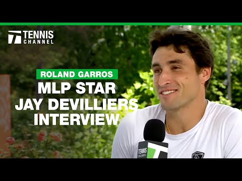 Jay Devilliers Talks About The Differences Between Pickleball and Tennis | 2024 Roland Garros