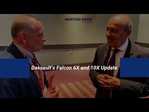 NBAA 2022: Dassault’s Falcon 6X and 10X Update