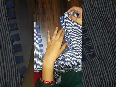 unique/beautiful neck design cutting and stitching part -2 #neck#easycutting#stitching#fashion#diy