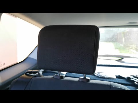 Как правильно снять подголовники задних сидений Ford C-Max и Focus?
