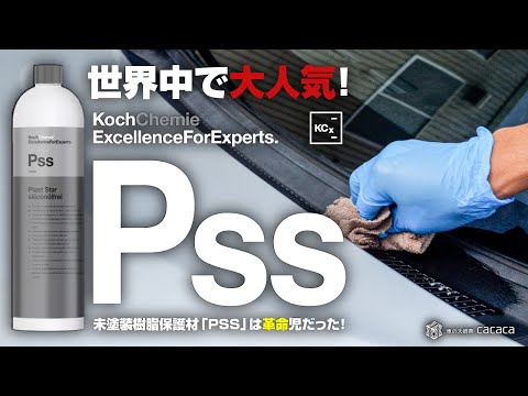 世界中で大人気！【Koch Chemie】の未塗装樹脂復活剤「PSS」は革命児だった！