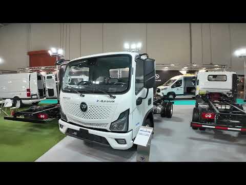 Chinese electric truck 2026 FOTON with 120km autonomy
