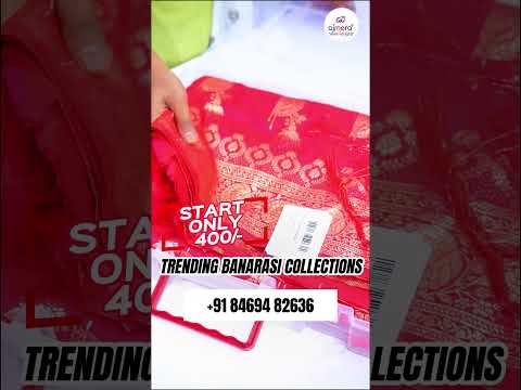 Best Banarasi Silk Saree Collection | Banarasi Silk Sarees Wholesale Market | Saree Manufacturer
