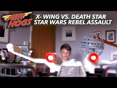 Star Wars X-Wing vs Death Star Drone Battle - Day 1 - UCyg_c5uZ7rcgSPN85mQFMfg