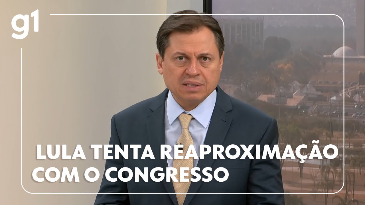 Camarotti Lula tenta reaproximação com Congresso