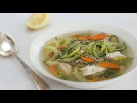 Chicken Zoodle Soup- Healthy Appetite with Shira Bocar