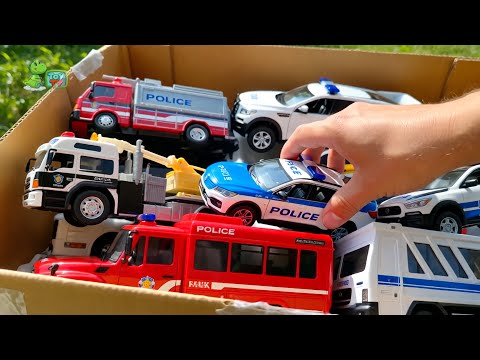 Emergency Vehicles to the Rescue! | Toy Fire Truck, Police Car, Ambulance &amp; More!