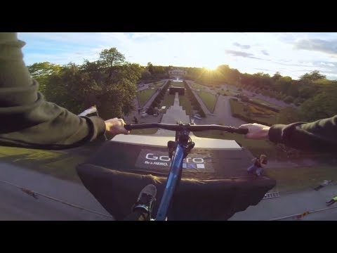 15m mountain biking road gap GoPro POV - UCblfuW_4rakIf2h6aqANefA