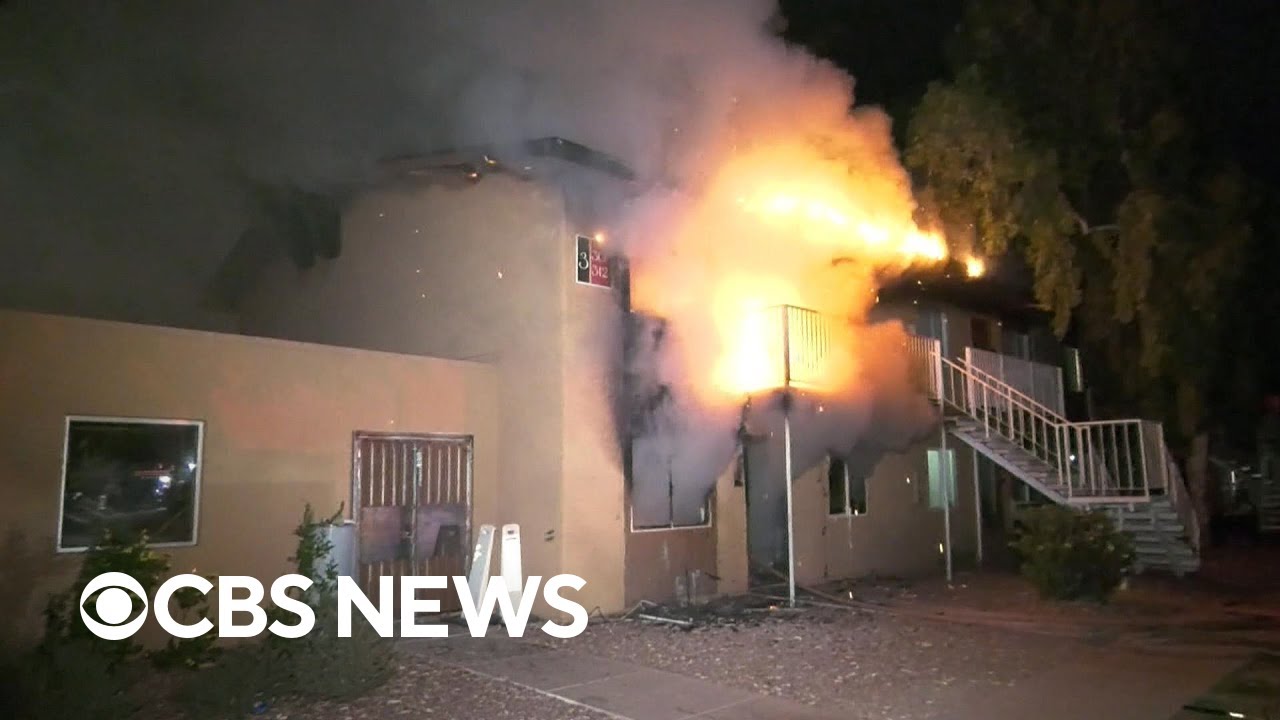 Man hailed as hero for rescuing Arizona family from apartment fire