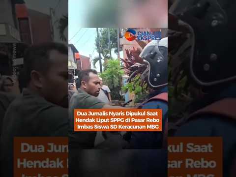 Dua Jurnalis Nyaris Dipukul Saat Hendak Liput SPPG di Pasar Rebo Imbas Siswa SD Keracunan MBG