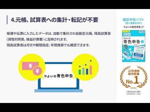 やよいの青色申告 27 紹介ムービー