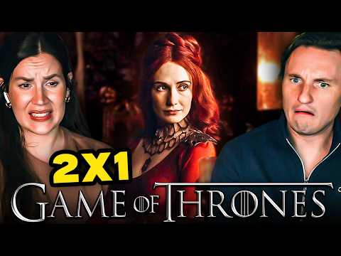 "The North Remembers" GAME OF THRONES 2X1 Reaction | First Time Watching