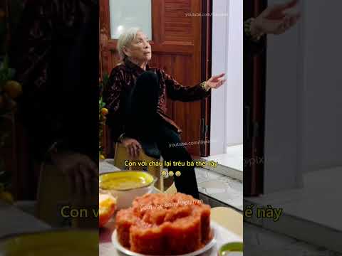 Con với cháu lại trêu bà thế này 😂 #giadinh #hanhphuc #vuive #vuinhon #haihuoc #nguoicaotuoi
