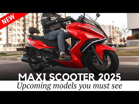 10 New Maxi Scooters with Largest Motors in 2025 (Prices, Specs & Top Speed)