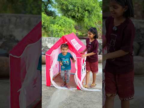 Rudra ko tent house kese mila 😱 #shorts #tenthouse #funny #prank
