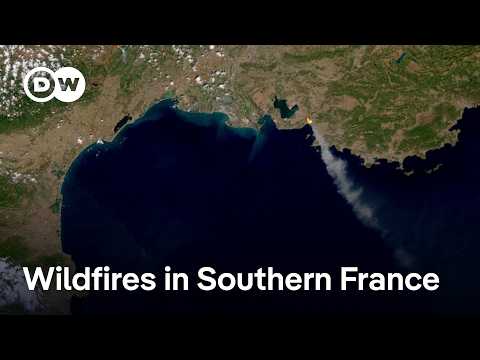 Wildfires in southern France lead to closure of Marseille Airport | DW News