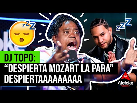 DJ TOPO PIDE DE RODILLAS A MOZART LA PARA QUE DESPIERTE / SITUACION VISA ROCHY RD (EL DESPELUÑE)