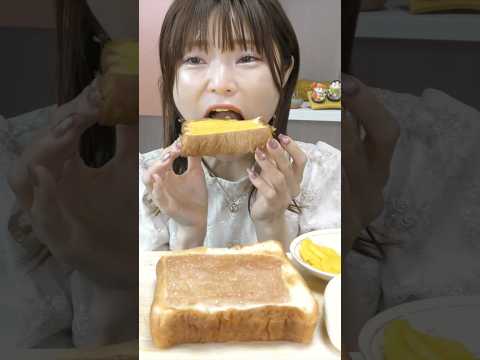 【ASMR】韓国在住私のガチ朝ごはん。あんバタートースト、フレンチトースト風トースト。