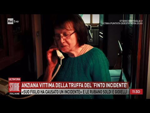 Anziana vittima della truffa del 'finto incidente' - Storie italiane  28/03/2024