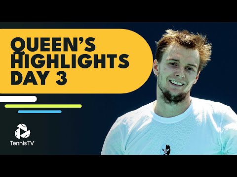 Bublik & Cilic Entertain; Dimitrov, De Minaur In Action | Queen's 2022 Day 3 Highlights