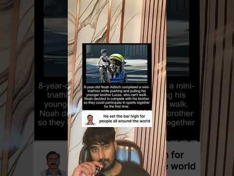 He set the bar high for people all around the world