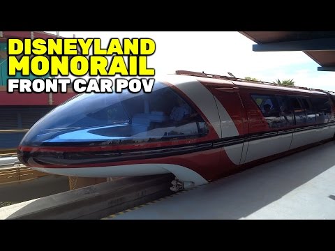 Monorail front car POV FULL CIRCUIT ride at Disneyland - UCYdNtGaJkrtn04tmsmRrWlw