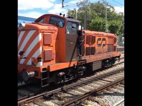 Arrival of Diesel Locomotive #shorts #views #subscribe #cp1400 #diesellocomotive #dieselengine