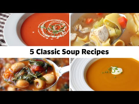 5 Classic Soup Recipes To Warm You Up On A Cold Day