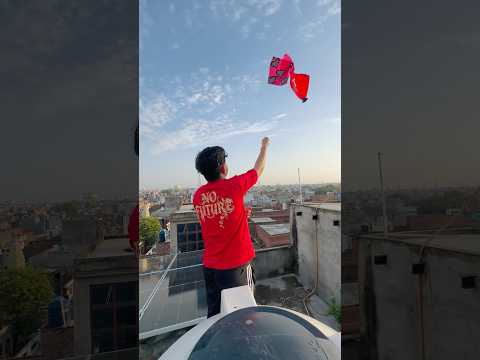 Chotti or badi patang dono <strong>ek</strong> sath uda di 😍🪁#kite #kiteflying #patang #patangbazi