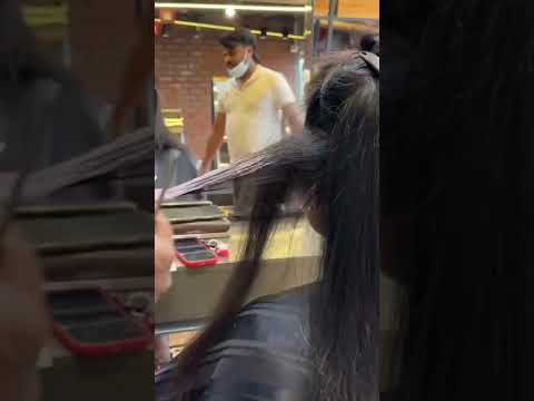 colour hair and haircut #shorts#hair#new#trending#go