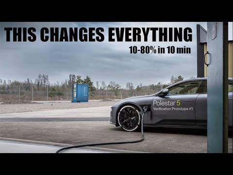 Polestar 5 charges from 10-80% in just 10 MINUTES!!