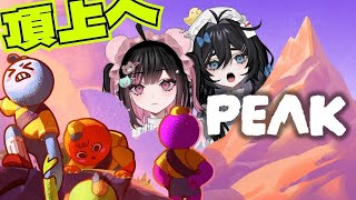 【PEAK】何度目の正直⁉️まりあと頂上登れるのか❓❣️⛰【#登山 】【#泡喰はわこ  】【#新人Vtuber 】