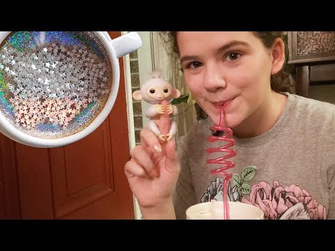 Glittery Hot Chocolate, Thanksgiving 2017, & Glitter Fingerlings!  |  KITTIESMAMA