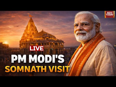 PM Modi Somnath Visit LIVE Updates | PM Modi At Somnath Swabhiman Parv | PM Modi News | India Today