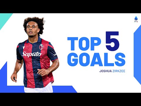 Joshua Zirkzee's Top 5 Goals | Top Goals | Serie A 2023/24