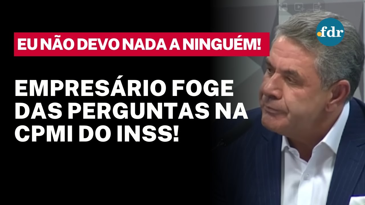 🔥Empresário foge das perguntas incriminadoras na CPI e não explica R$ 3mi recebidos do Careca🔥  TV Online 🔥Empresário foge das perguntas incriminadoras na CPI e não explica R$ 3mi recebidos do Careca🔥