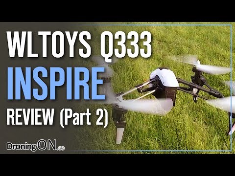DroningON | WLToys Q333 DJI Inspire Clone Review (Part 2) - Flight Test & RunCam 2 Experiment - UCYoEOmvbMm0LX6AsIwANvug