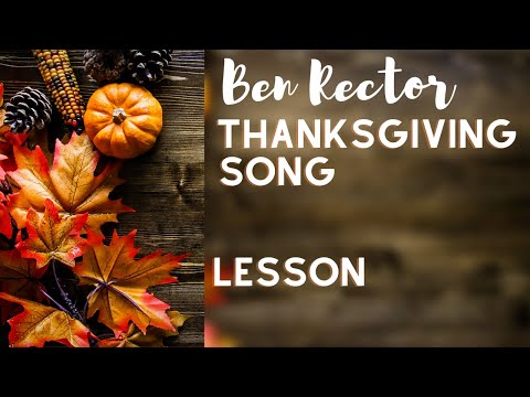 Ben Rector - Thanksgiving Song | Guitar Tutorial