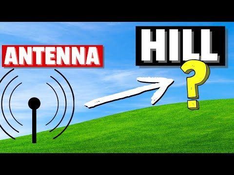 Radio Signals: What happens if there's a hill in the way?