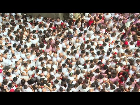 Thousands cram together in Spain's Pamplona for San Fermin festivital | AFP