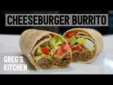 CHEESEBURGER BURRITO RECIPE - Greg's Kitchen - UCGXHiIMcPZ9IQNwmJOv12dQ