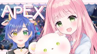 【 APEX 】女子会APEX…ᡣ𐭩みるるんといっしょ🐮【 LGBT￤#新人vtuber 】
