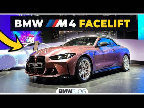 2025 BMW M4 Convertible Facelift - First Look