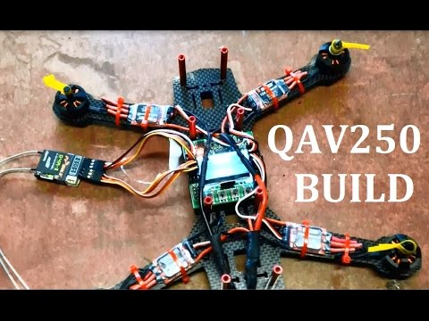 QAV250 FPV Quadcopter Build. Mystery 12A ESC EMax 1806 2280kv Motors KK2 - UCIJy-7eGNUaUZkByZF9w0ww