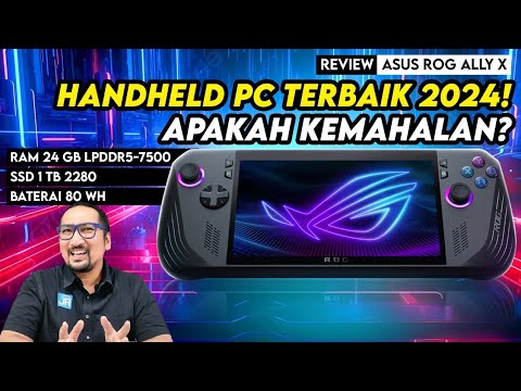 Handheld Gaming PC TERBAIK 2024! Apakah Layak Beli? Review ASUS ROG Ally X