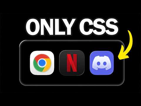 I Built Apple’s Liquid Glass but ONLY with CSS...